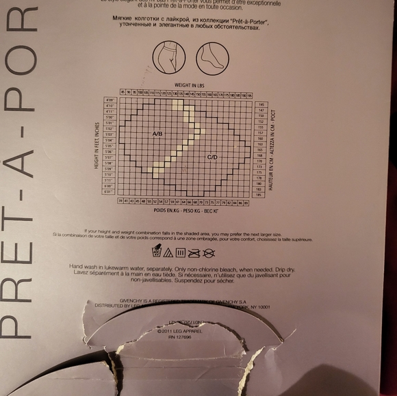 Givenchy Solar Panel Tights - Picture 4 of 4